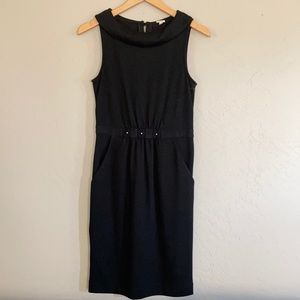 J. Crew round neck sheath dress.
